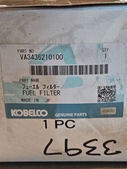 New KOBELCO Fuel Filter VA3436210100 OEM - 45$ Picture 1 of 3