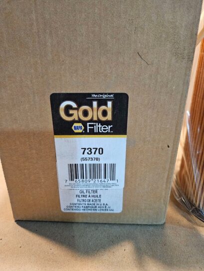 New NAPA GOLD 7370 OIL FILTER - 50$ Picture 1 of 4 Picture 2 of 4 Picture 3 of 4 Picture 4 of 4