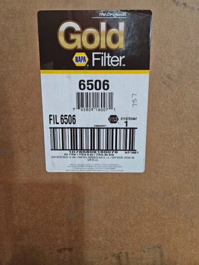 New NAPA Gold Air Filter 6506 fits Select Cat Forklifts & Chevy Trucks - 80$ Picture 1 of 4 Picture 2 of 4 Picture 3 of 4 Picture 4 of 4
