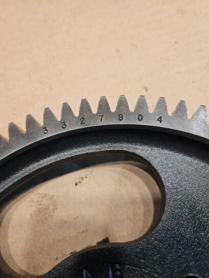 2012 CUMMINS ISX 15 Diesel Engine CAMSHAFT GEAR 3680522 OEM - 150$ Picture 1 of 3 Picture 2 of 3 Picture 3 of 3