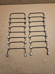 Set of 16 Detroit Diesel 8V92 12V92 Fuel Lines OEM
