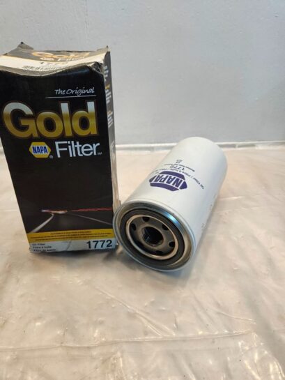 New NAPA Gold 1772 Oil Filter, 7 INCH Height, 3-21/32 INCH Outer Diameter - 32$ Picture 1 of 3 Picture 2 of 3