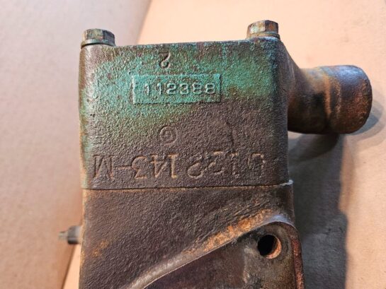 Detroit Diesel 8V92 Engine Thermostat Housing 5117546 OEM 5122143 - 320$ Picture 1 of 5 Picture 2 of 5 Picture 3 of 5 Picture 4 of 5 Picture 5 of 5