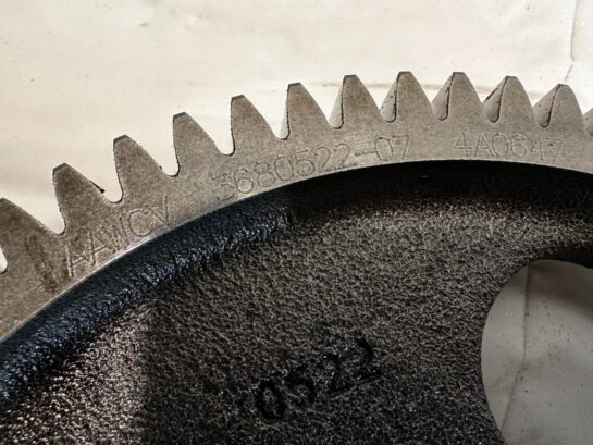 CUMMINS ISX 15 Diesel Engine CAMSHAFT GEAR 3680522 OEM - 90$ Picture 1 of 3 Picture 2 of 3