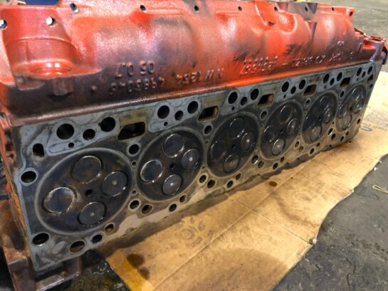 2019 CUMMINS ISB 6.7 DIESEL ENGINE CYLINDER HEAD ASSEMBLY 4983046 OEM - 1000$ Picture 1 of 6 Picture 2 of 6 Picture 3 of 6 Picture 4 of 6 Picture 5 of 6