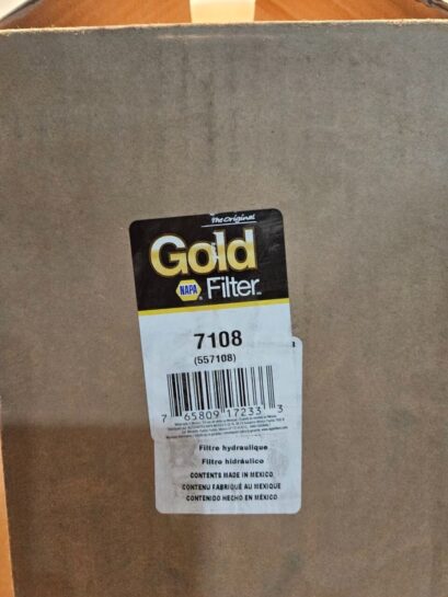 New NAPA Gold 7108 Cartridge Hydraulic Filter (557108) OEM - 80$ Picture 1 of 4 Picture 2 of 4 Picture 3 of 4 Picture 4 of 4