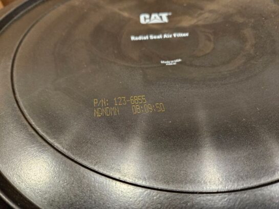 NEW Genuine CAT Radial Seal Air Filter Caterpillar 123-6855 OEM - 65$ Picture 1 of 3 Picture 2 of 3