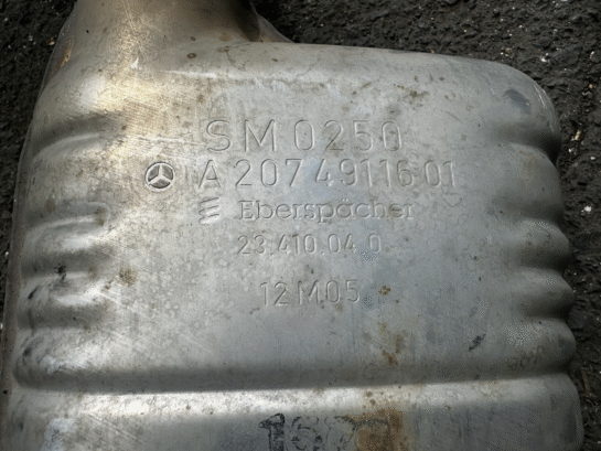 12-14 Mercedes C250 M271 1.8L REAR EXGHAUST MUFFLER W/ INTERMEDIATE PIPE OEM - 185$ Picture 1 of 4 Picture 2 of 4 Picture 3 of 4