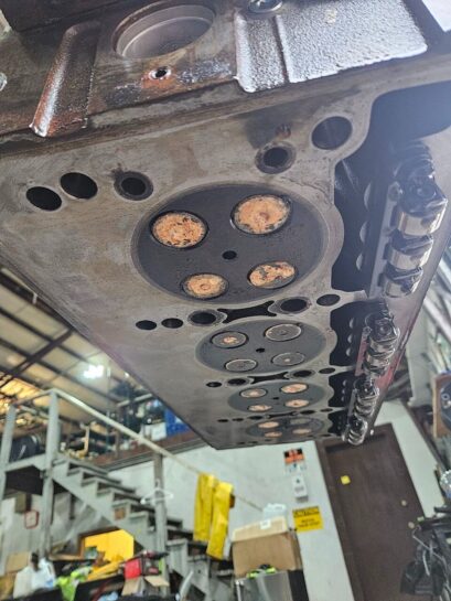 DETROIT DIESEL 4-71 Complete Engine Cylinder Head W/Valves 5102771 OEM - 1450$ Picture 1 of 10 Picture 2 of 10 Picture 3 of 10 Picture 4 of 10 Picture 5 of 10 Picture 6 of 10 Picture 7 of 10 Picture 8 of 10