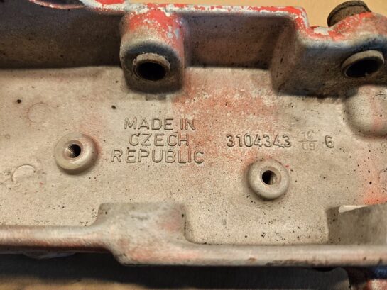 2012 Cummins ISX Diesel Engine Alternator Bracket 3104343 OEM - 240$ Picture 1 of 3