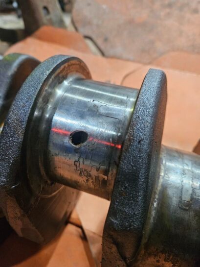 Needs polishing Cummins ISX 11.9 ISX12 Diesel Engine Crankshaft 2864604 OEM - 1300$ Picture 1 of 10 Picture 2 of 10 Picture 3 of 10 Picture 4 of 10 Picture 5 of 10