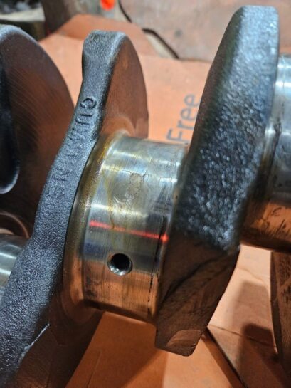 Needs polishing Cummins ISX 11.9 ISX12 Diesel Engine Crankshaft 2864604 OEM - 1300$ Picture 1 of 10 Picture 2 of 10 Picture 3 of 10 Picture 4 of 10 Picture 5 of 10 Picture 6 of 10