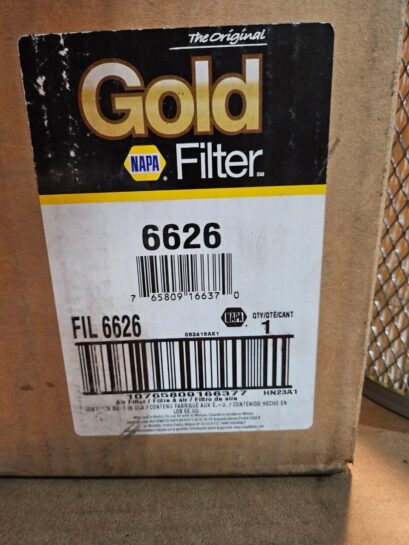 New NAPA GOLD AIR FILTER 6626 For CAT Excavator John Deere Loader - 85$ Picture 1 of 5 Picture 2 of 5 Picture 3 of 5 Picture 4 of 5