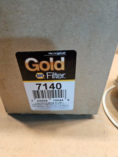 New NAPA Gold Oil Filter 7140 - 55$ Picture 1 of 4 Picture 2 of 4 Picture 3 of 4 Picture 4 of 4