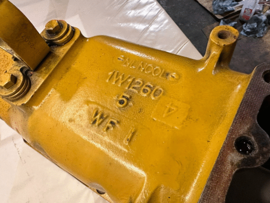 CAT 3508 Caterpillar Diesel Engine Aftercooler Core Housing 1W1260 OEM - 875$ Picture 1 of 4 Picture 2 of 4