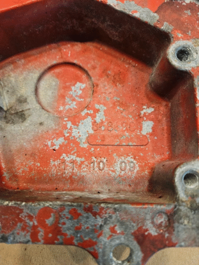 2012 Cummins ISX15 Diesel Engine Timing Cover Sensor Adaptor Plate 3686901 OEM - 50$ Picture 1 of 2