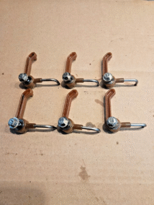 Set of 6 DIESEL CUMMINS 6.7L ISB QSB PISTON COOLING NOZZLES JETS 4937308 OEM