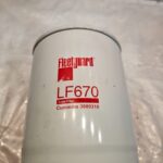 Fleetguard Genuine Oil Lube Spin on Filter LF670 Cummins 3889310 - 30$ Picture 1 of 2 Picture 2 of 2 Picture 1 of 2