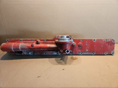 2012 Cummins ISX15 Diesel Engine Oil Cooler 4965487 with Housing 4965895 OEM