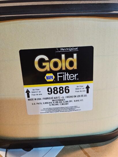 New Napa Gold Air Filter 9886 for Ford F250 F350 F450 F550 Super Duty - 90$ Picture 1 of 3 Picture 2 of 3 Picture 3 of 3