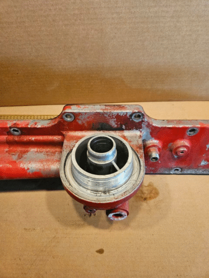 2012 Cummins ISX15 Diesel Engine Oil Cooler 4965487 with Housing 4965895 OEM - 350$ Picture 1 of 6 Picture 2 of 6