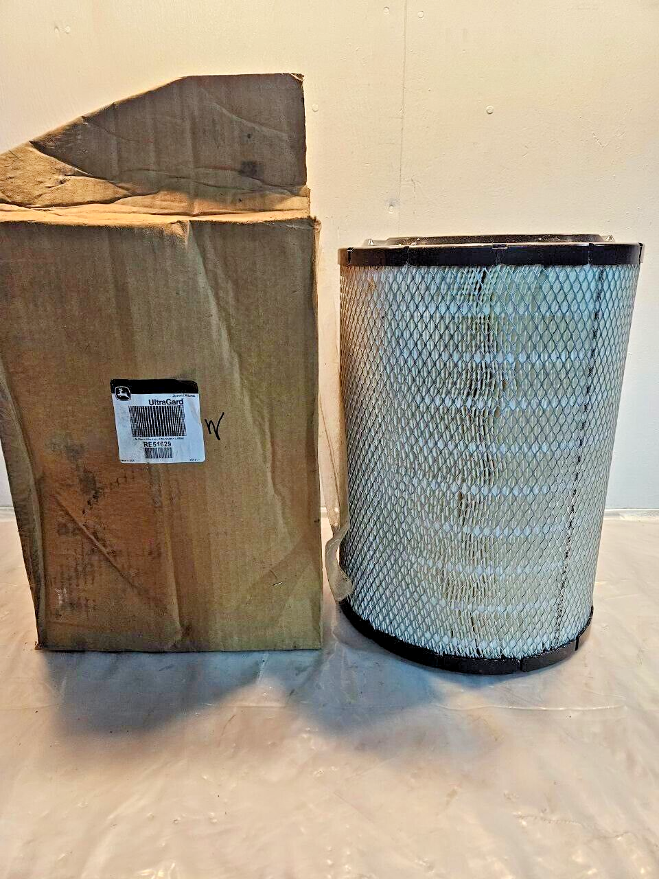 Re51629 New OEM John Deere RE51629 Primary Air Filter Element 8100 - 8400 ...