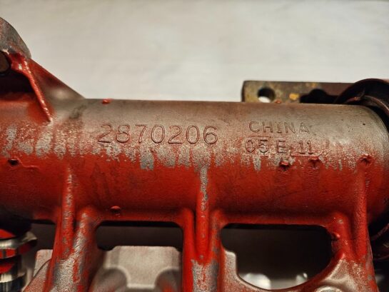 2012 Cummins ISX12 Diesel Engine EGR Valve Complete Assembly 3686640 OEM - 750$ Picture 1 of 6 Picture 2 of 6 Picture 3 of 6 Picture 4 of 6