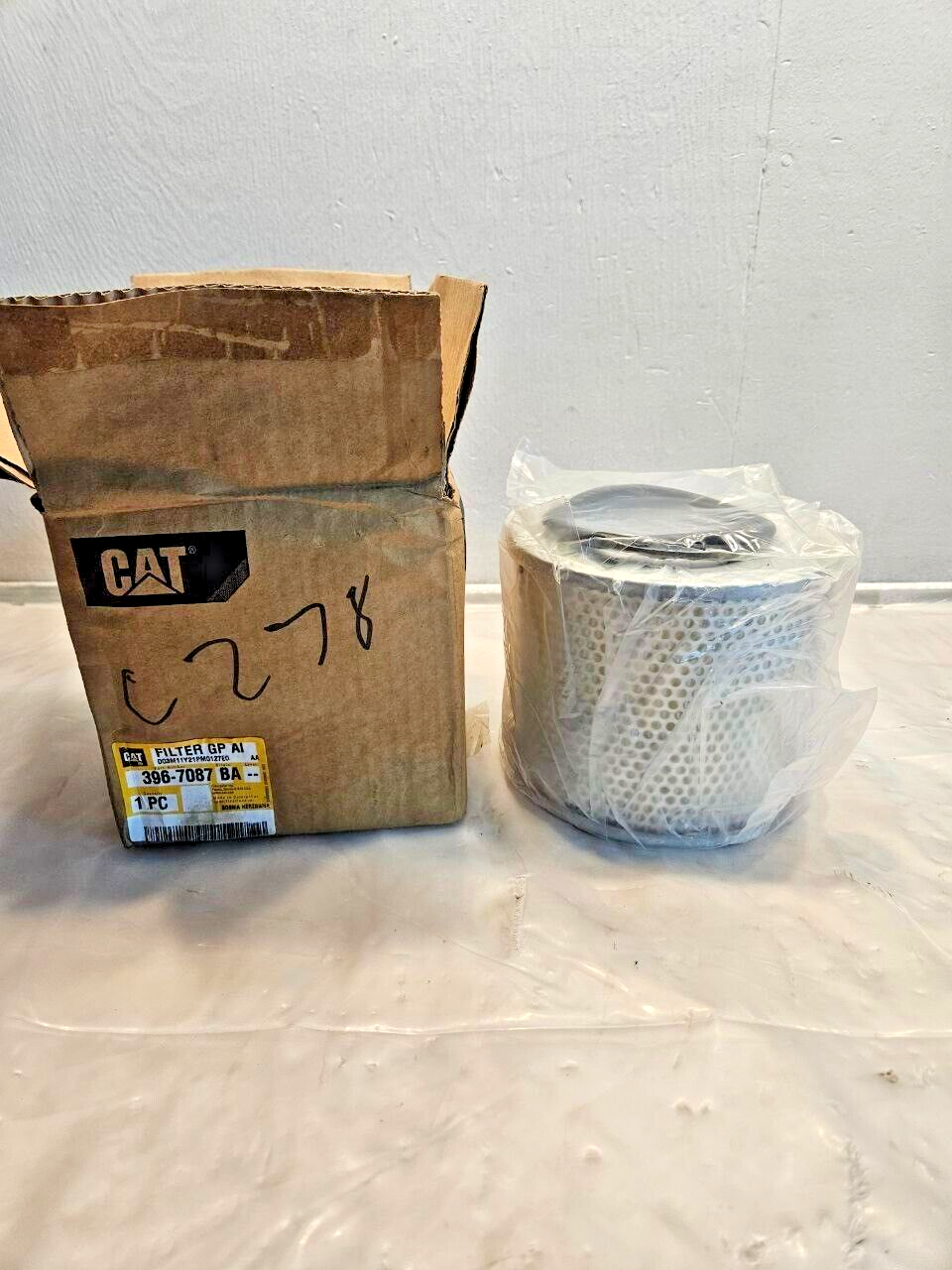 NEW Caterpillar Cabin air Filter 396-7087 CAT 3967087 OEM - ABC Diesel ...