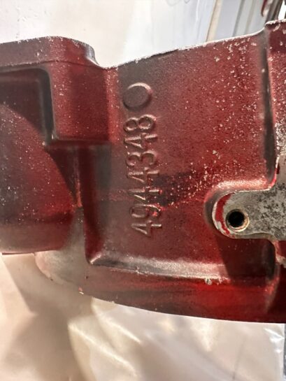 CUMMINS ISB 6.7 DIESEL ENGINE FLYWHEEL HOUSING 4944348, 3999869 OEM - 375$ Picture 1 of 3 Picture 2 of 3