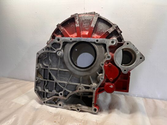 CUMMINS ISB 6.7 DIESEL ENGINE FLYWHEEL HOUSING 4944348, 3999869 OEM - 375$ Picture 1 of 3 Picture 2 of 3 Picture 3 of 3