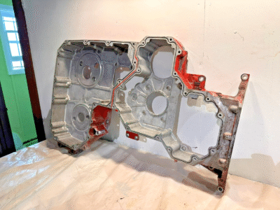 Cummins ISX 15 QSX DOHC Diesel Engine Timing Gear Housing Cover 4059393 OEM