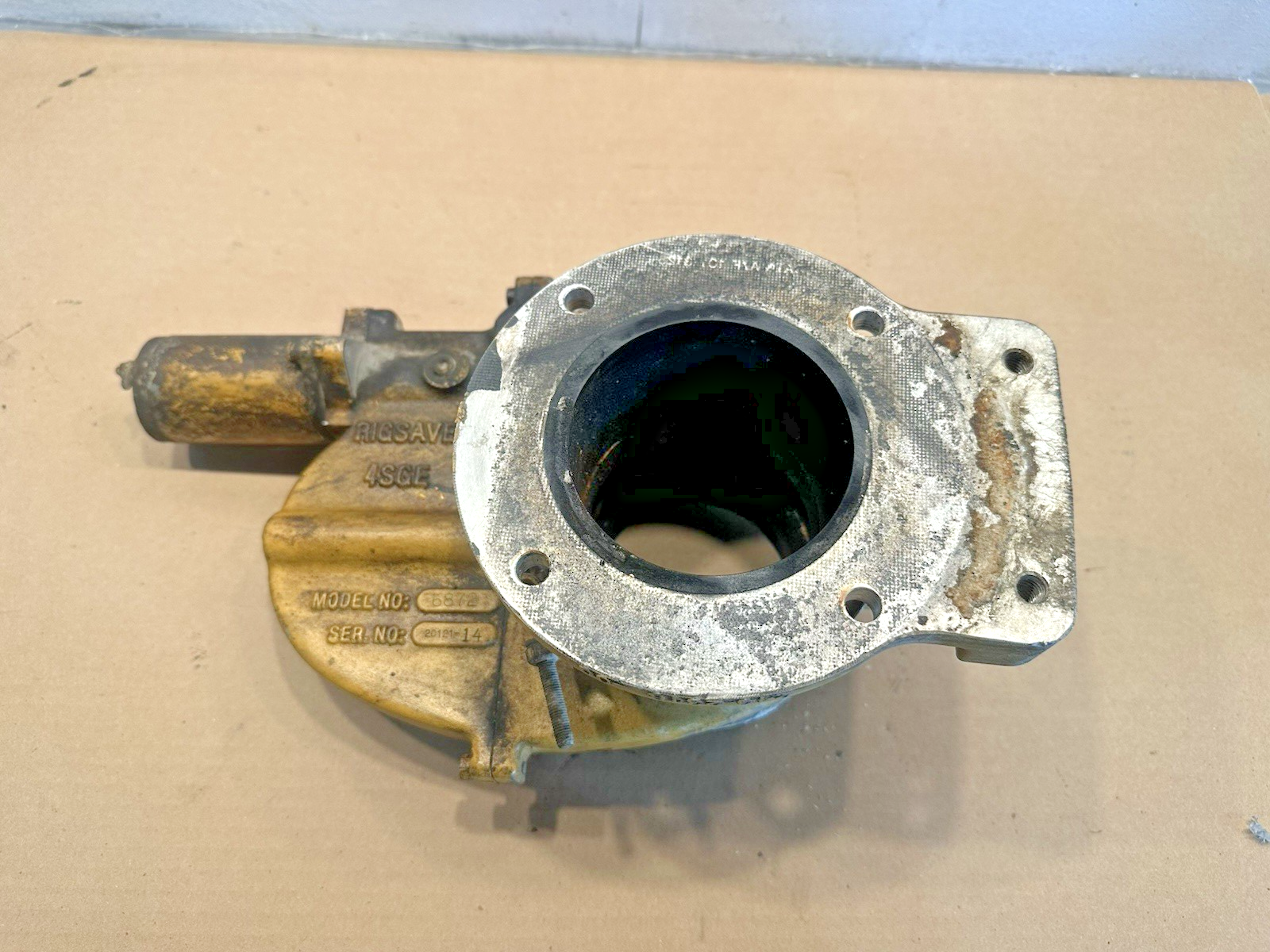 Engine Rig Saver CAT 352-4939 AIR INLET SHUTOFF VALVE Caterpillar Rigsaver 4SGE with ...