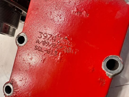 Cummins ISL 8.3L Lube Oil Filter Cooler Housing 3974325, 3974324 OEM - 160$ Picture 1 of 3 Picture 2 of 3 Picture 3 of 3