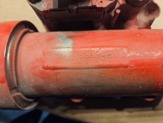 2010 - 2015 Cummins ISX15 Diesel Engine EGR Orifice 3685948 OEM 3686375 - 230$ Picture 1 of 4 Picture 2 of 4