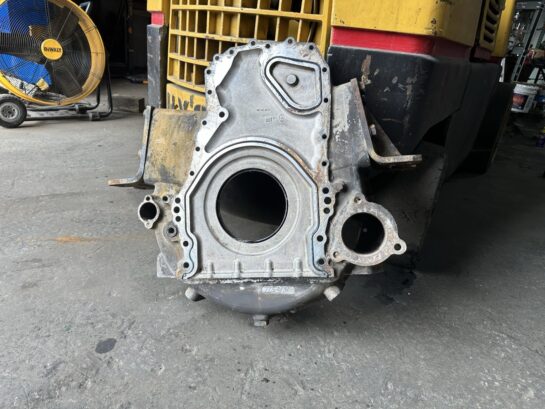 CAT C15 Caterpillar Diesel Engine Flywheel Housing 2234739 OEM - 1150$ Picture 1 of 7