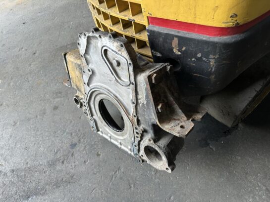 CAT C15 Caterpillar Diesel Engine Flywheel Housing 2234739 OEM - 1150$ Picture 1 of 7 Picture 2 of 7 Picture 3 of 7 Picture 4 of 7 Picture 5 of 7