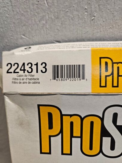 New NAPA Proformer ProSelect Cabin Air Filter 224313 Fits Chrysler, Dodge '07-20 - 15$ Picture 1 of 7 Picture 2 of 7 Picture 3 of 7