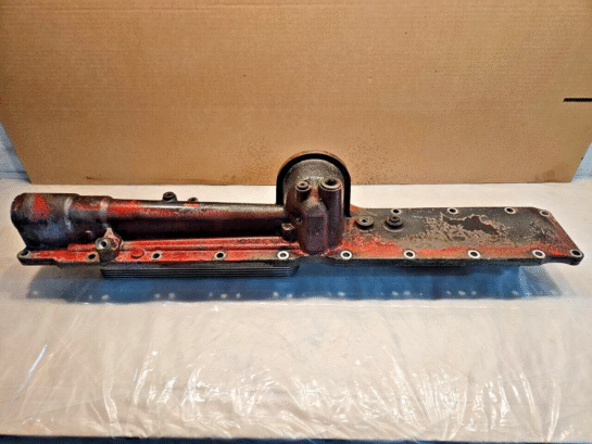2009 Cummins ISX15 400ST DOHC Diesel Engine Oil Cooler with Housing 4965895 OEM - 350$ Picture 1 of 4 Picture 2 of 4 Picture 3 of 4 Picture 4 of 4