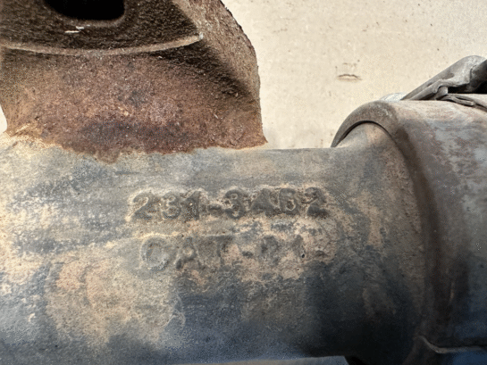 2008 CAT C15 Diesel Engine Exhaust Manifold Complete assembly 231-3462 OEM - 530$ Picture 1 of 4 Picture 2 of 4 Picture 3 of 4