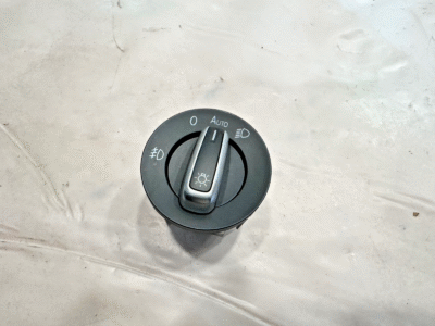 2009-2012 Volkswagen Tiguan Dashboard Headlight Switch Control 3C8941431E OEM