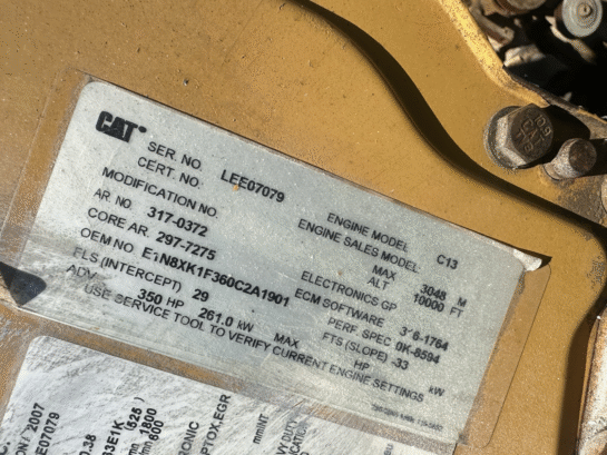 2007 CAT C13 ACERT Diesel Engine Brake Full Assembly Exhaust Brake 305-0633 OEM - 2200$ Picture 1 of 7