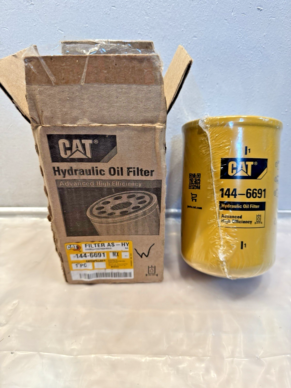 New Caterpillar Advanced Efficiency Hydraulic Filter CAT 144-6691 OEM ...