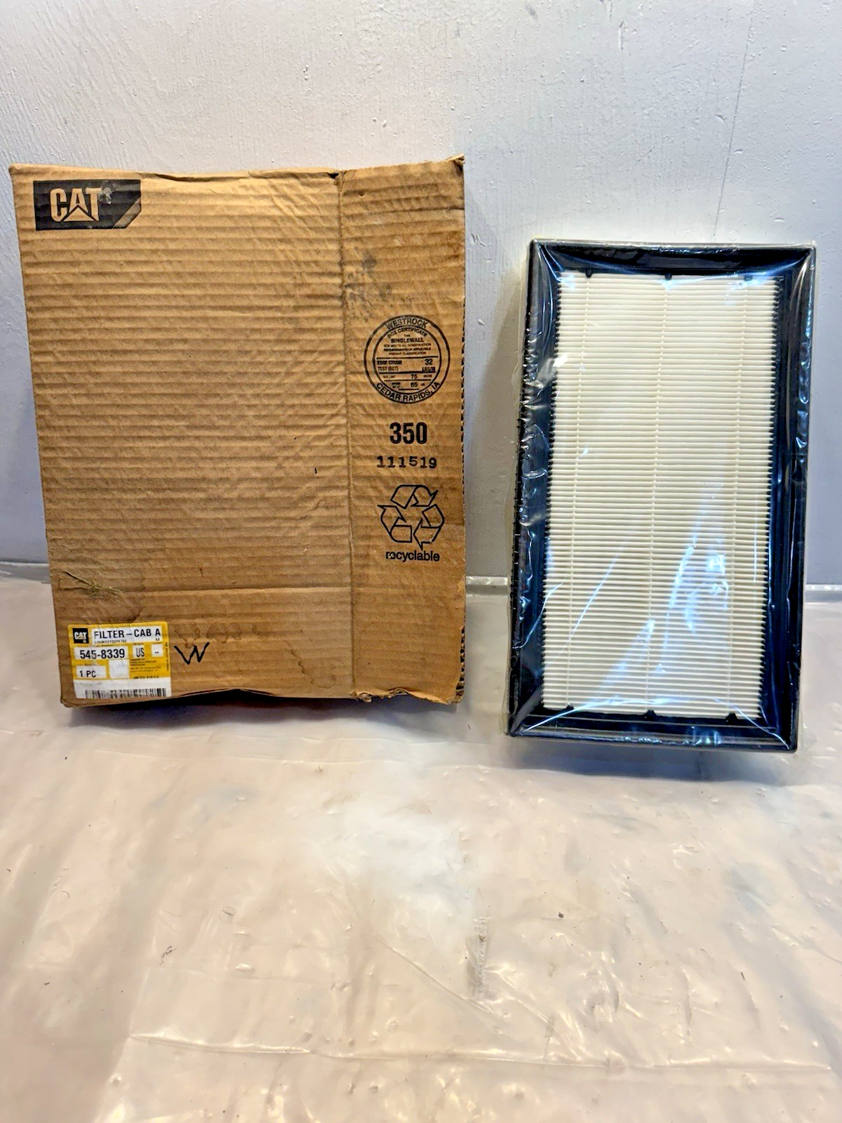 New CAT 545-8339 CAB A OEM AIR FILTER - ABC Diesel Parts