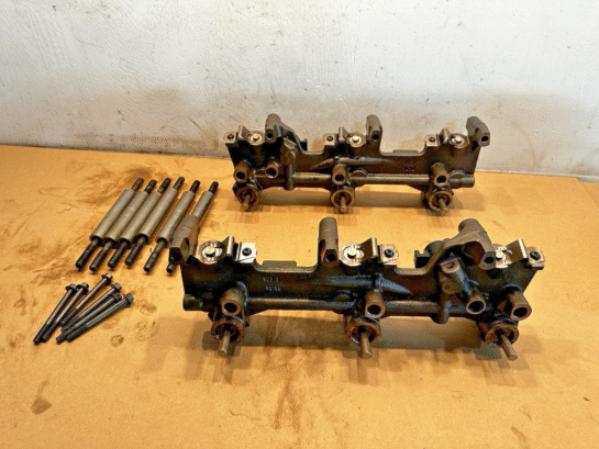 2012 Cummins ISX12 Diesel Engine Complete Jake Brake Set 4298971 and 4298972 OEM - 2250$ Picture 1 of 9 Picture 2 of 9 Picture 3 of 9 Picture 4 of 9 Picture 5 of 9 Picture 6 of 9 Picture 7 of 9 Picture 8 of 9