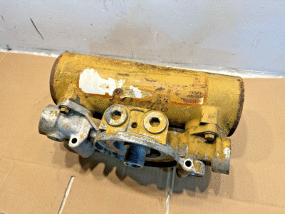 2004 CAT C-13 Diesel Engine Oil Cooler 4W6043 with Filter Housing OEM