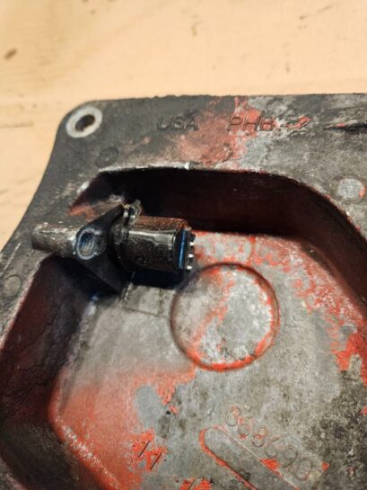 Cummins ISX15 Diesel Engine Timing Gear Cover Sensor Adaptor Plate 3686901 OEM - 50$ Picture 1 of 4 Picture 2 of 4 Picture 3 of 4 Picture 4 of 4