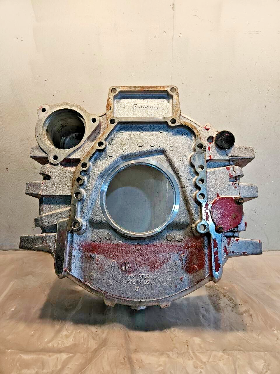 Cummins ISC QSC ISL 8.3L 8.9L Diesel Engine Flywheel Housing 3975447 ...