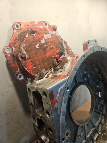 Cummins ISX11.9 ISX12 Diesel Engine Flywheel Housing 2870086 OEM 2897223 - 1150$ Picture 1 of 6 Picture 2 of 6 Picture 3 of 6