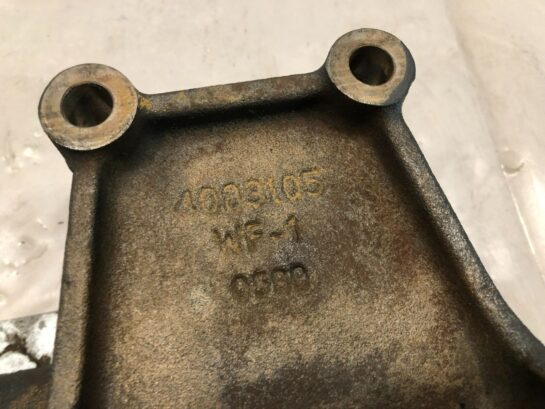 CUMMINS M11 QSM11 DIESEL ENGINE AIR BRAKE COMPRESSOR BRACKET 4083105 OEM - 220$ Picture 1 of 4 Picture 2 of 4 Picture 3 of 4 Picture 4 of 4