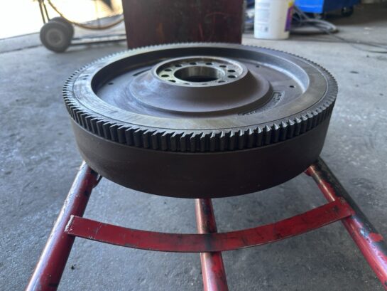 2019 CATERPILLAR/PERKINS CAT C4.4 SAE #3 FLYWHEEL/PERKINS 460-1152 OEM - 1000$ Picture 1 of 4